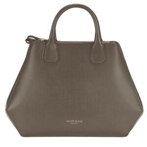 Teddy Blake Women's Biege Vera Palmellato Satchel Top Handle Bag